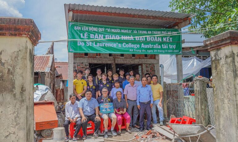 The Meaningful Journey from Service Learning School Trip to life-altering House Building Project in Mekong Delta, Vietnam.